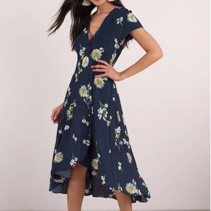 Free People Blue Lost In You Midi/Maxi Dress Sz M